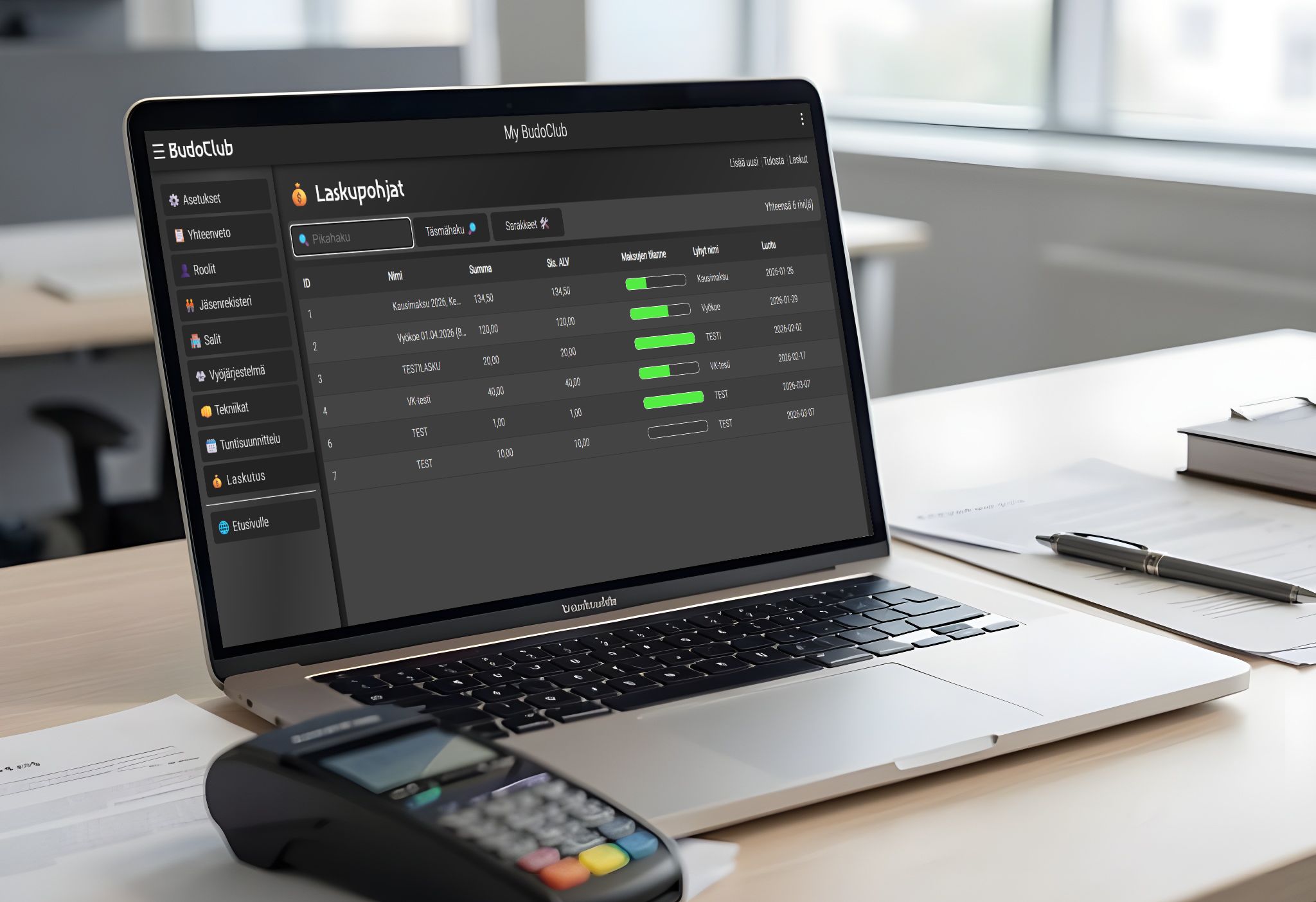 Laskutus ja viitemaksut